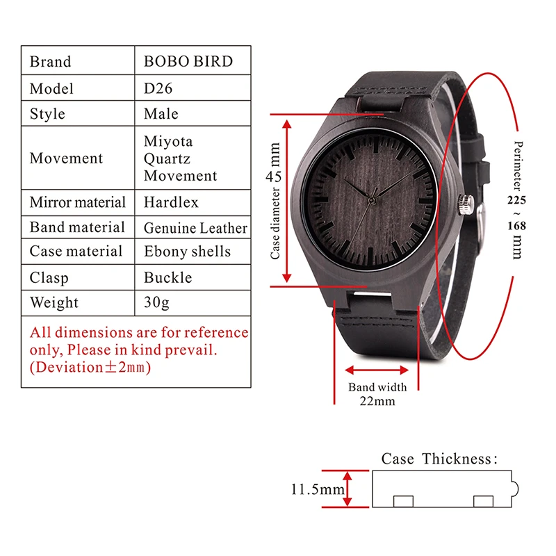

BOBO BIRD Engraved Wood Mens Watches 2020 Leather Strap Quartz Wristwatch Creative Gift Clock Wooden Watch Box Relogio Masculino