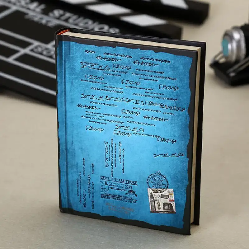 

Nostalgic Notepad 32k Stamp Paper Book Horizontal Line Core Retro Notebook Stationery For School Diary Book Hand Book Notepad