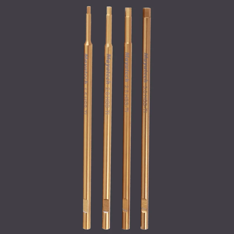 Головка шестиугольной отвертки Mayatech диаметр ручки 3 5 мм титановая сталь 1 5/2 0/2 5/3