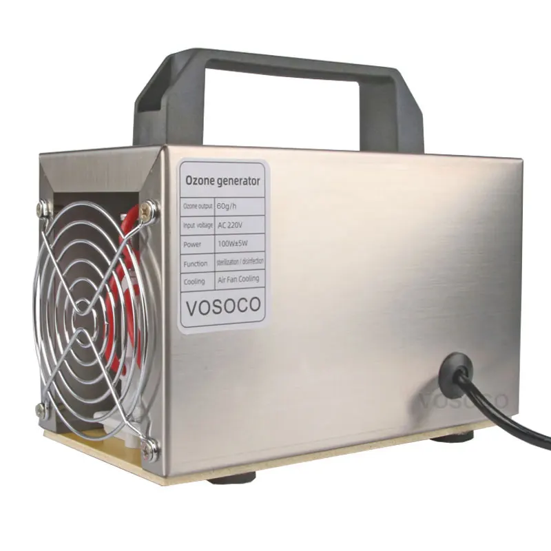 Генератор озона 60 Гц/ч озоновый аппарат очиститель воздуха металлическая