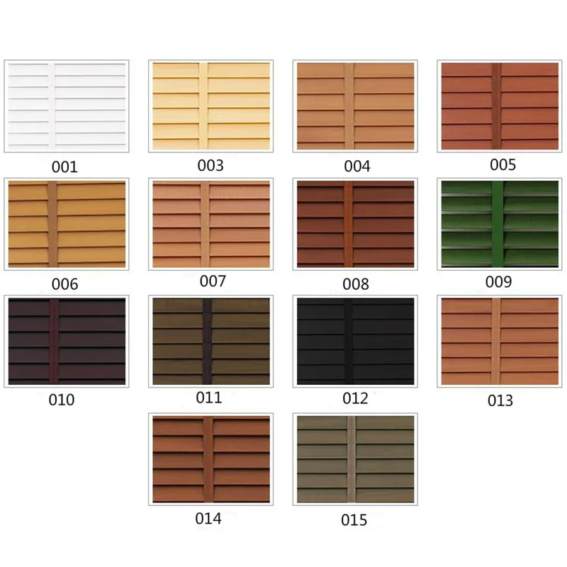 color swatch Basswood slats samples with 14 colors, Blinds Color Swatch Sample - Цвет: color swatch