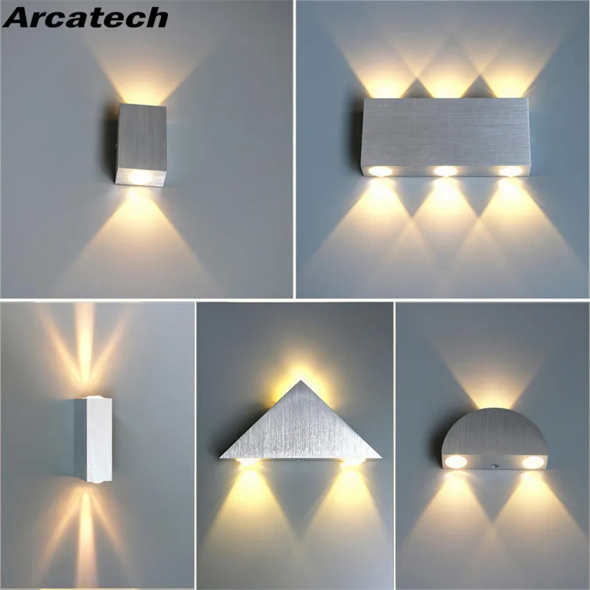 Светодиодное комнатное освещение настенная лампа современное домашнее