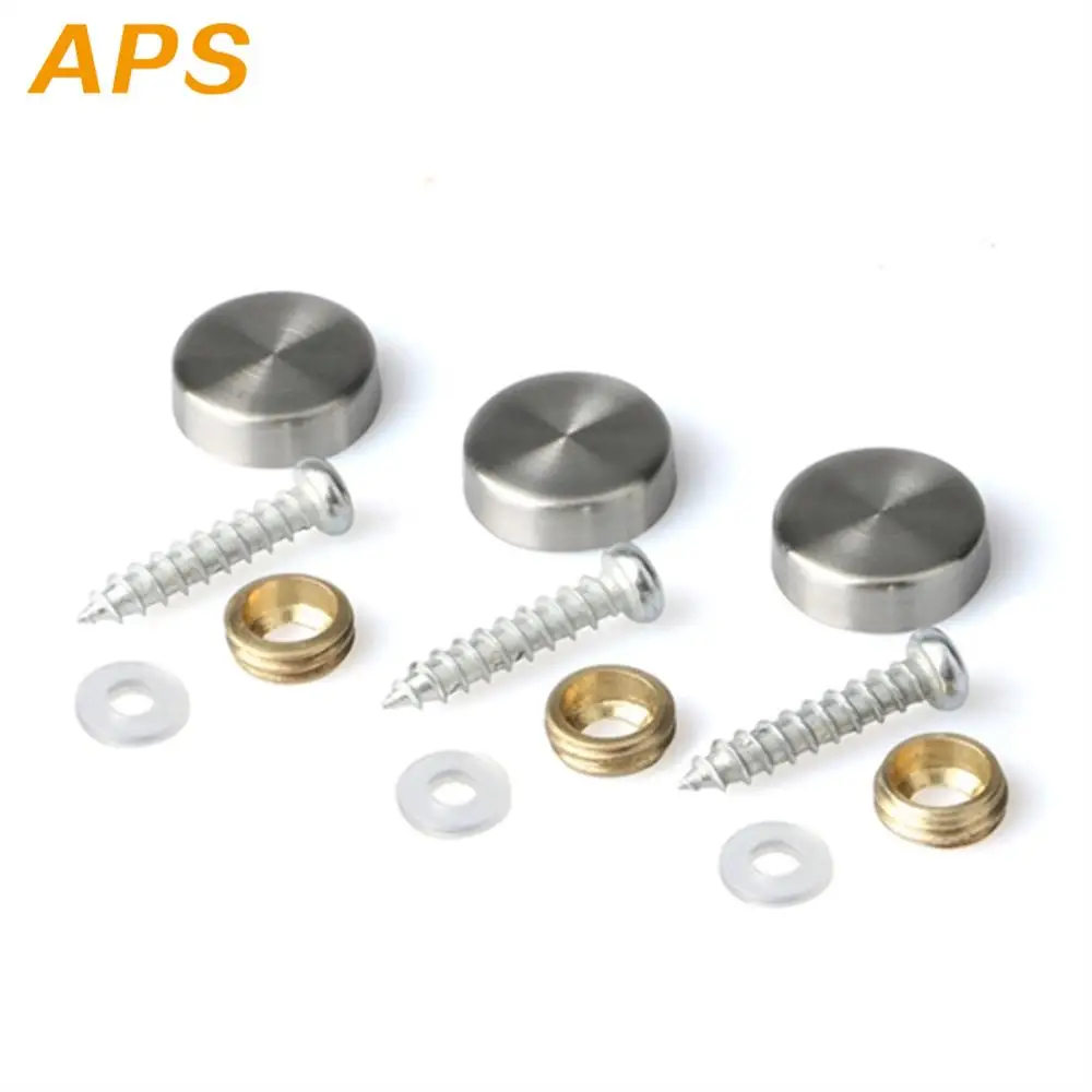 8 шт./лот 304 нержавеющая сталь Реклама ногтей зеркальные гвозди акриловые