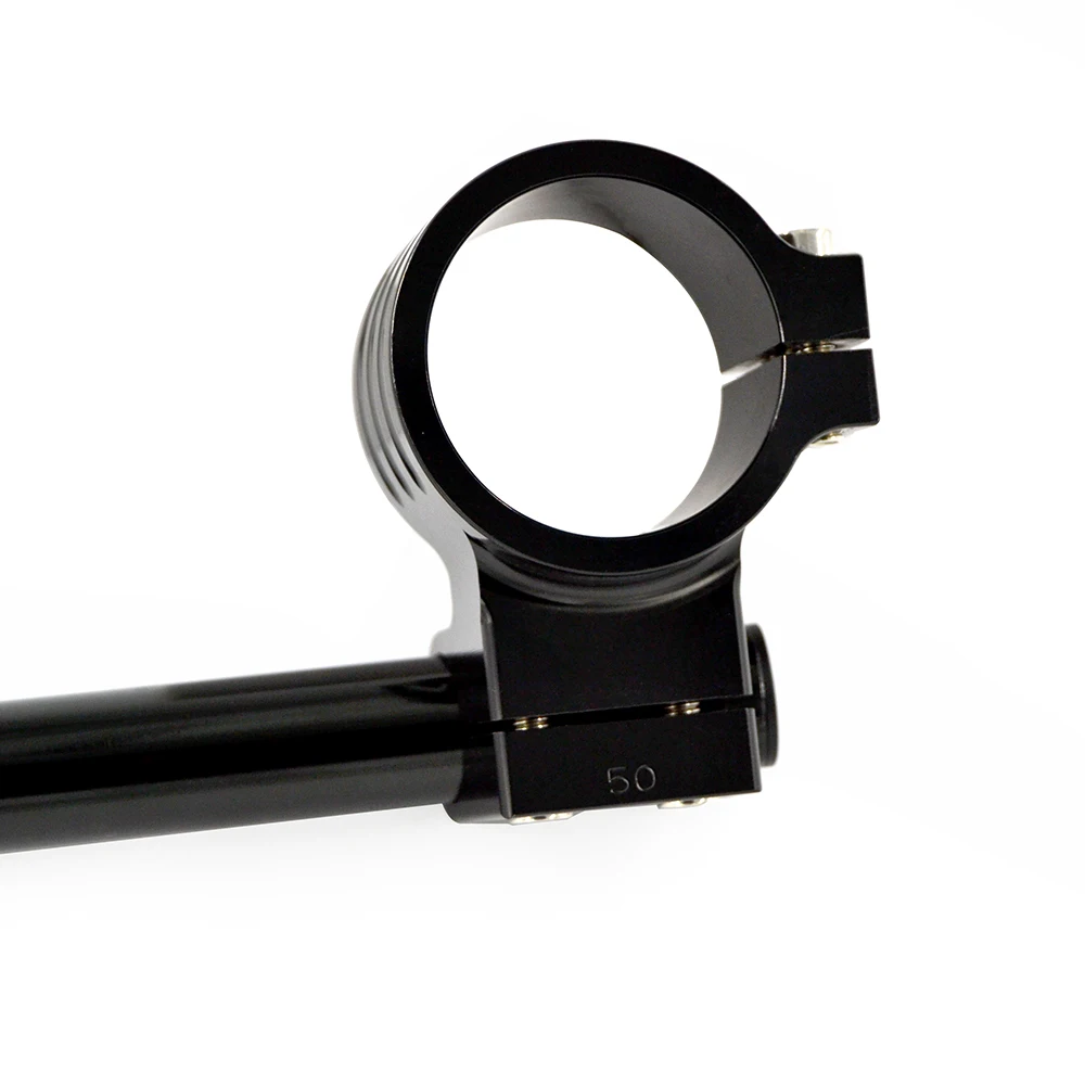 

BJMOTO 50MM Motorcycle Riser Fork Tube Handle Bars Clip On Raised For Honda Kawasaki SUZUKI YAMAHA APRILIA DUCADI TRIUMPH