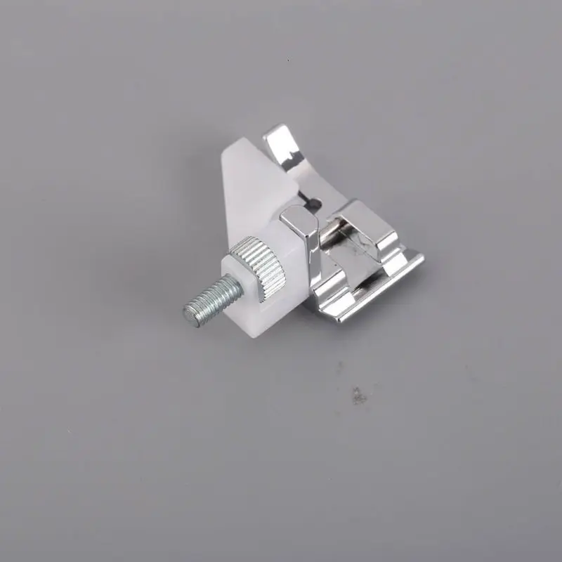 Горячая Распродажа серебристая свернутая кромка прижимная лапка для Janome SINGER Brother