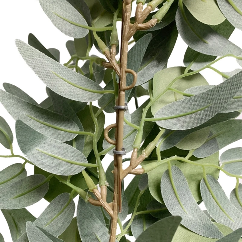 

Artificial Eucalyptus Garland Vines Rattan Handmade Greenery Wedding Party Decor