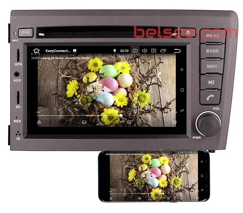 Belsee 8 ядерный Android 9,0 автомобильный dvd-плеер gps головное устройство Радио Стерео навигация для Volvo V70 S60 XC70 2000 2001 2002 2003 2004
