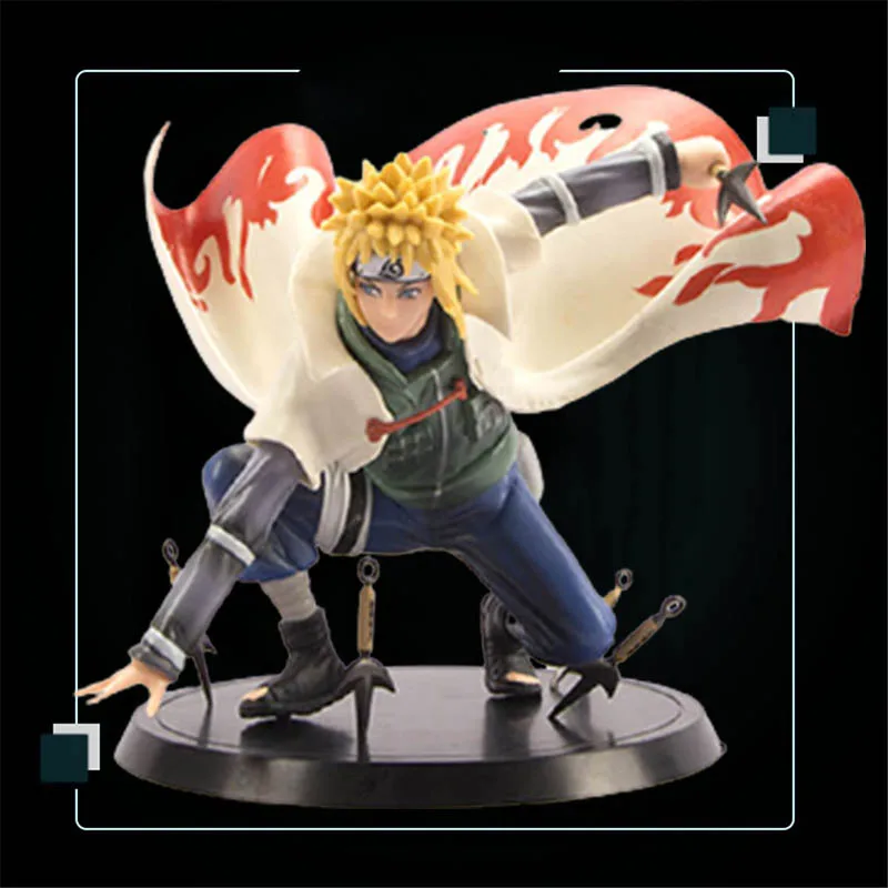 

Japanese Anime Naruto-Figure 14Cm 4Th Generation Minato Namikaze Collection Model Doll Toy Ornaments Anime Surrounding Hand Made