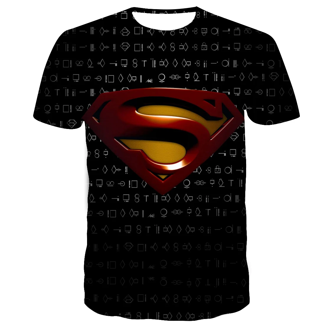 

Men's and women's same style summer hot sale fashion Harajuku O-neck 3D super fun short-sleeved top oversized boutique T-shirt