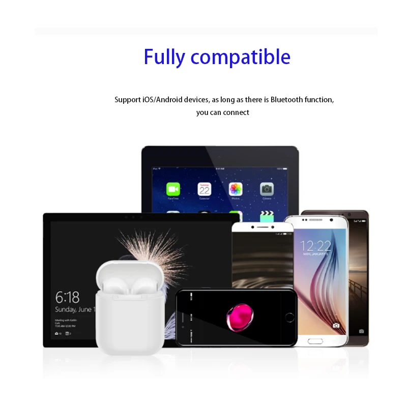 

PY Wireless Earbuds Bluetooth 5.0 Earphone i7 Headset for All phones Vivo Oppo Phone 3D Music Sports Single Right Ear
