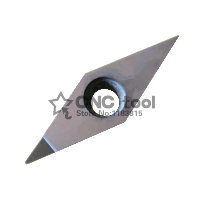 

VBGT110302 VBGT110304 VBGT 160402 160404 160408 PCD CBN Diamond Cubic boron nitride Inserts Milling Turning Tool CNC Lathe Tools
