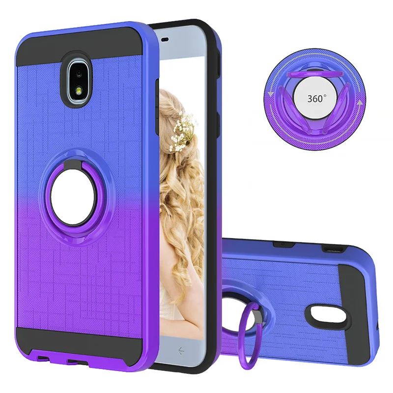 Ударопрочный гибридный чехол из ТПУ и поликарбоната для Samsung Galaxy J3 J7 2018 J4 J6 Plus J337