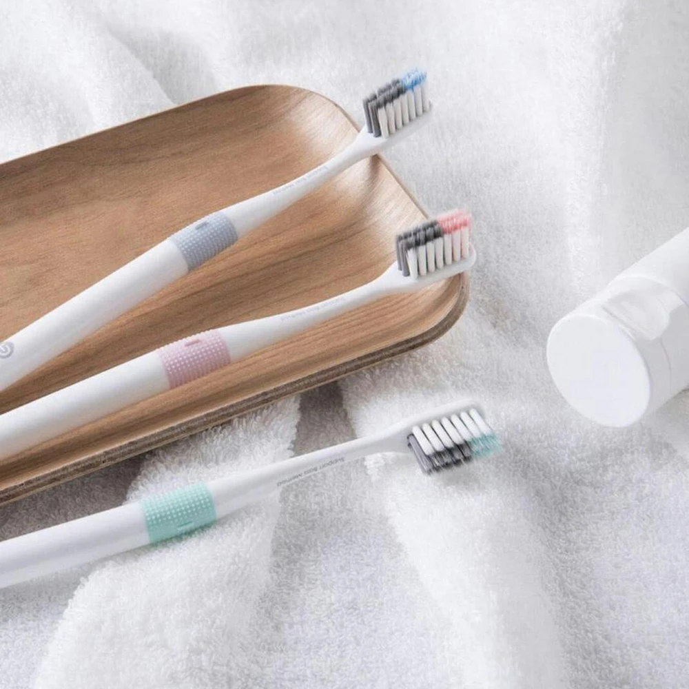 22% Xiaomi DOCTOR B зубная щетка Mi Home 4 цвета в 1 набор для глубокой очистки коробка