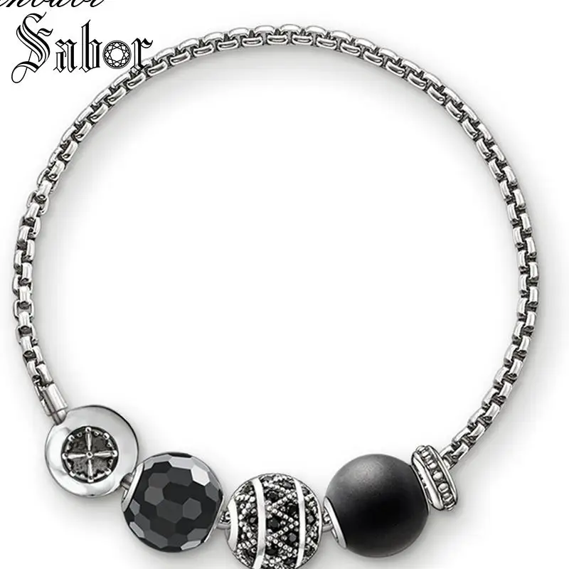 Ювелирные изделия браслеты звеньевая цепь античное серебро цвет модные