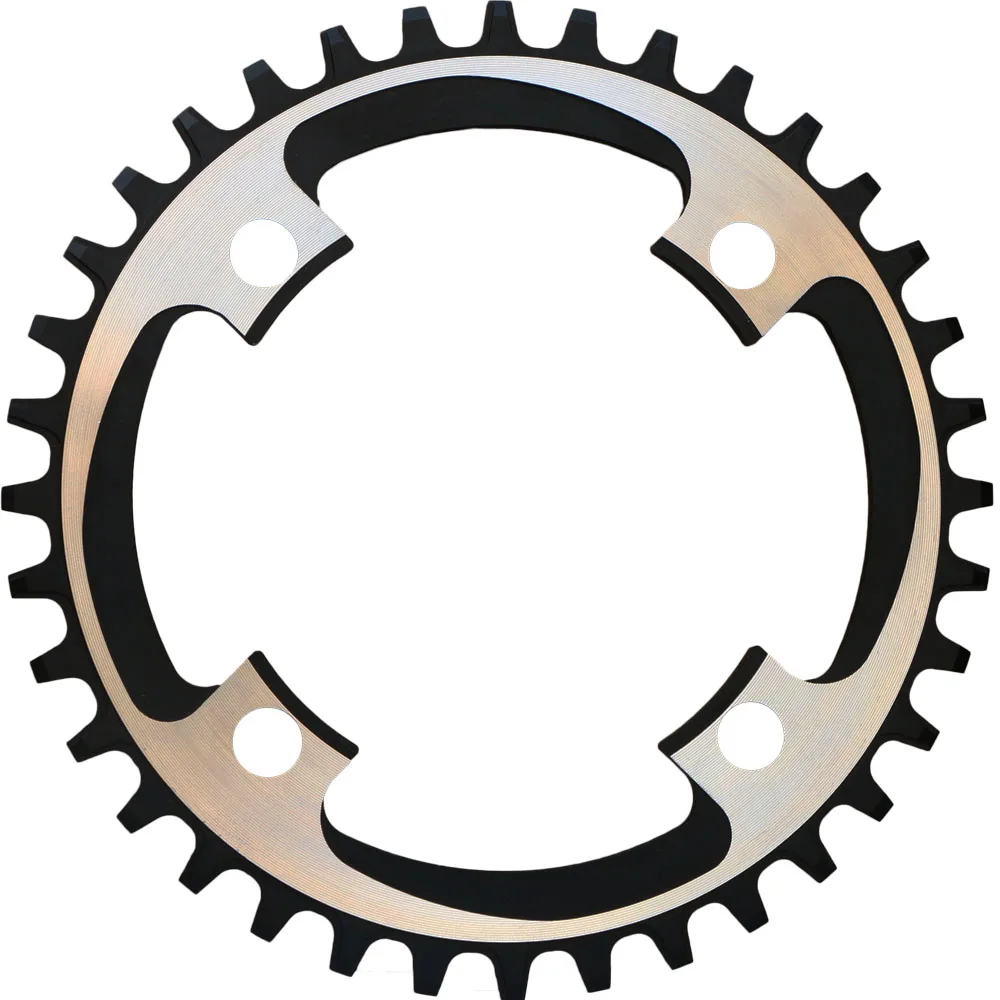 Круглая узкая широкая цепь GANOPPER 32 T/36 T/38 T/40 T/42 T 104 BCD MTB, велосипедная цепь, коленчатая головка, зубчатая пластина, цепное колесо, 10/11 скоростей