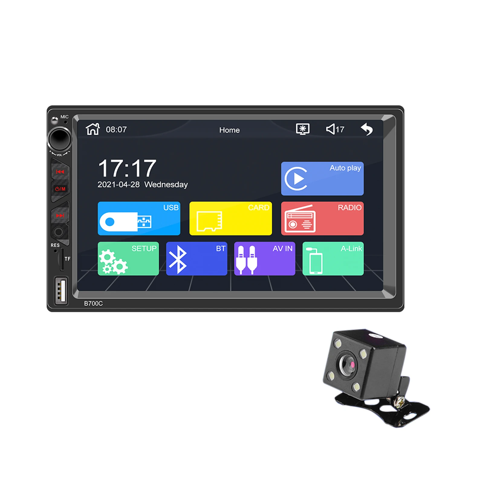 

CarPlay MP5 Player Wireless Function Support Card Reader FM Radio AUX Function For Apple Mobile Phone Carplay Function Android