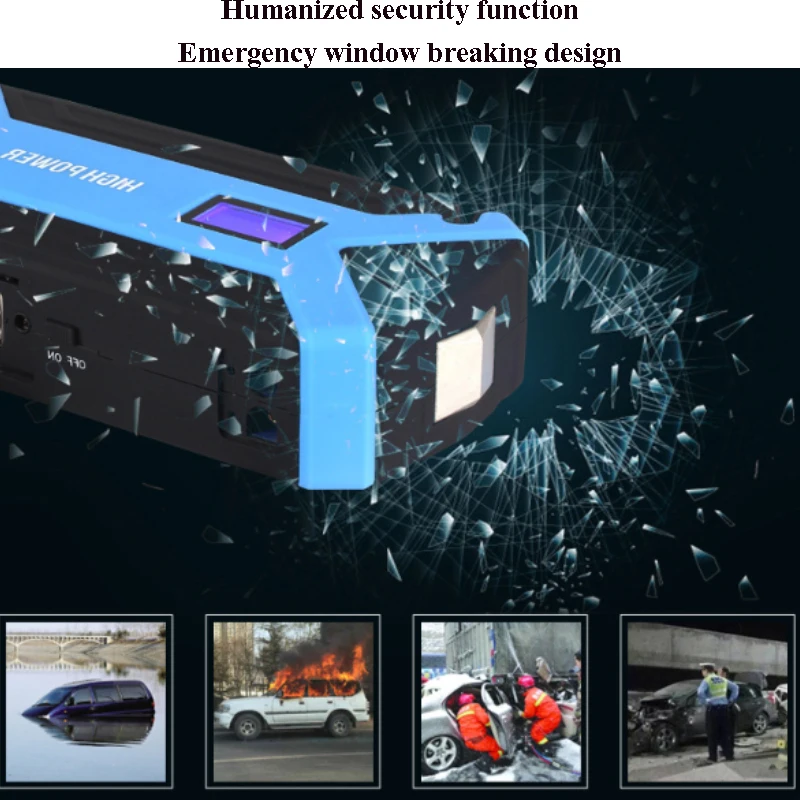 Многофункциональное автомобильное пусковое устройство power Bank 89800mah 12V 4USB 300A переносной Аккумуляторный усилитель бензиновое дизельное зарядное устройство пусковое устройство