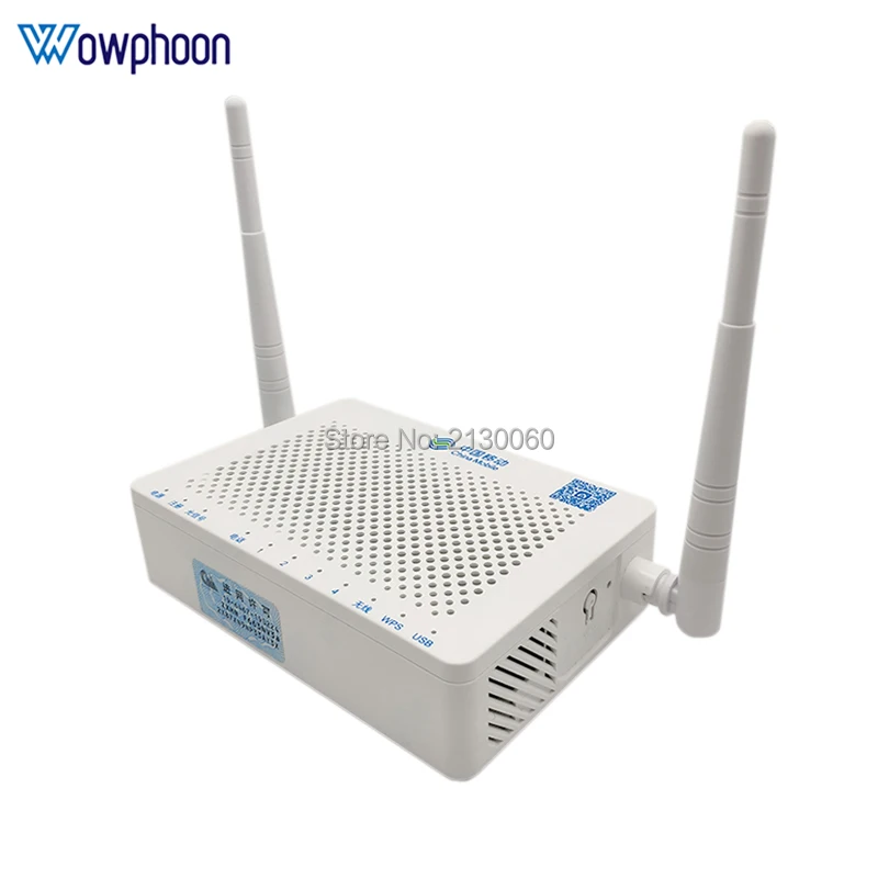 Новое поступление ZTE GPON ONU ONT F663NV3A 1GE + 3FE 1 голос 1USB WIFI 2 4G FTTH волоконный модем
