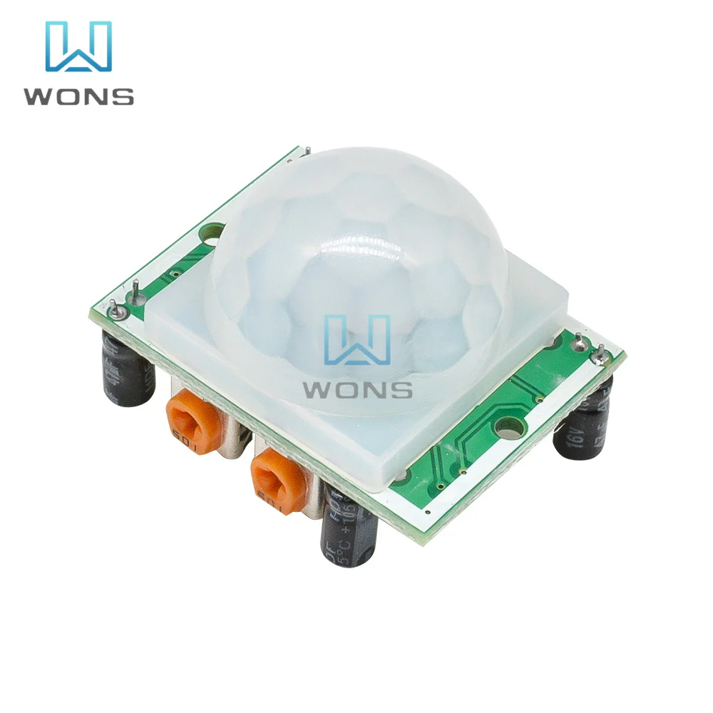 

HC-SR501 HC-SR505 Adjust IR Pyroelectric Infrared PIR Module AM312 Motion Sensor Detector Module with HC-SR501 Bracket Diy