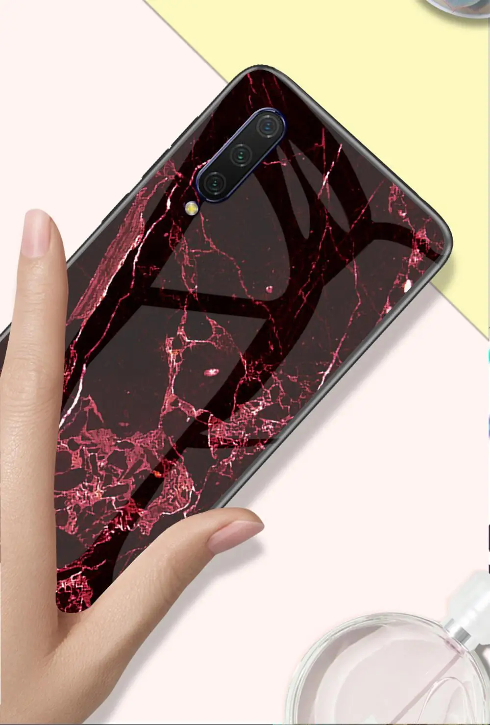 Блестящий чехол для телефона для huawei Y6 Y7 Pro Y9 Honor 9X 8X 8A 8C 8S 7C 7A 20 i 10 i 9 8 Мрамор Стекло защитный прикрепляющийся к крышка