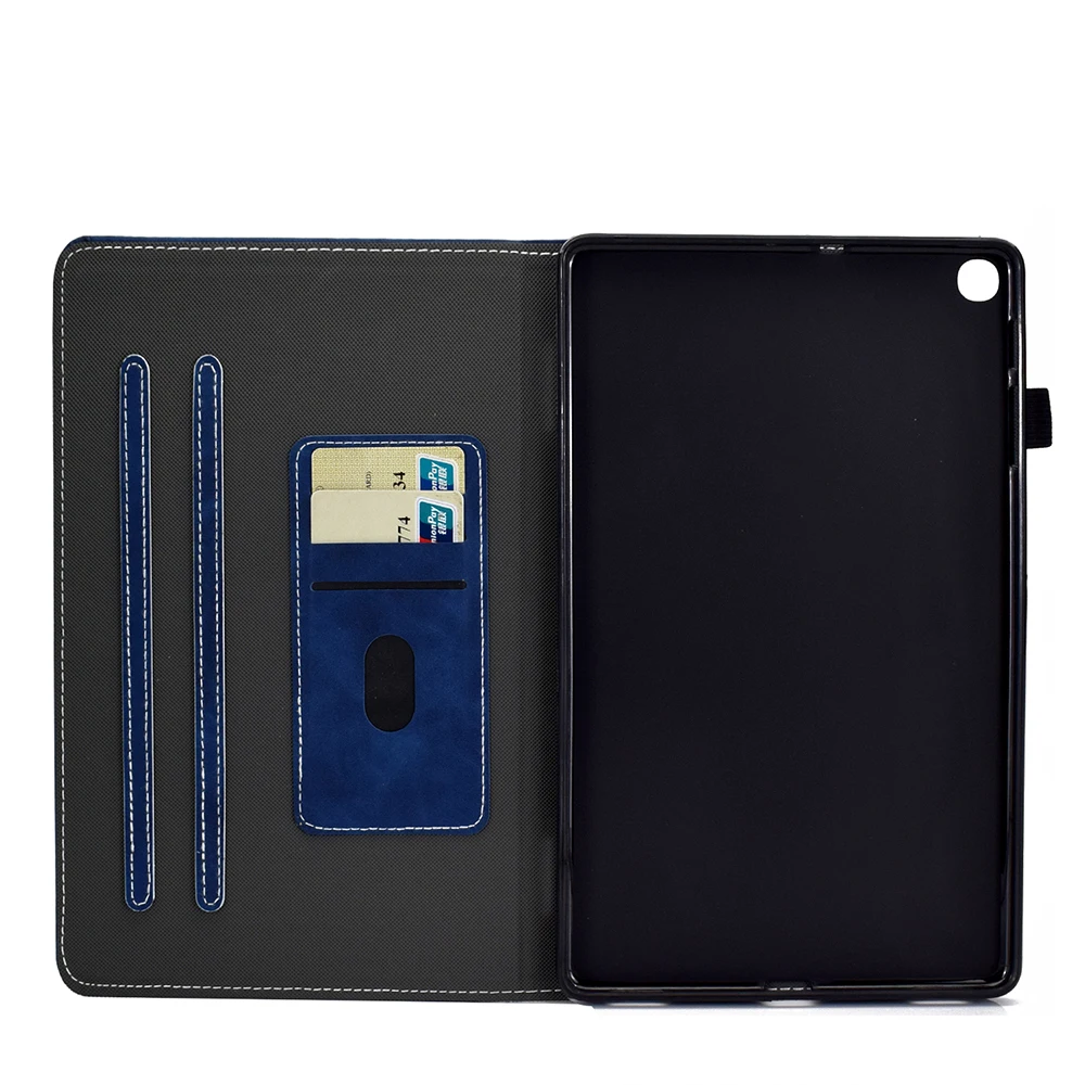T290 T295 чехол для Samsung Galaxy Tab A 8 0 2019 SM T297 оболочки PU Кожаные чехлы с функцией