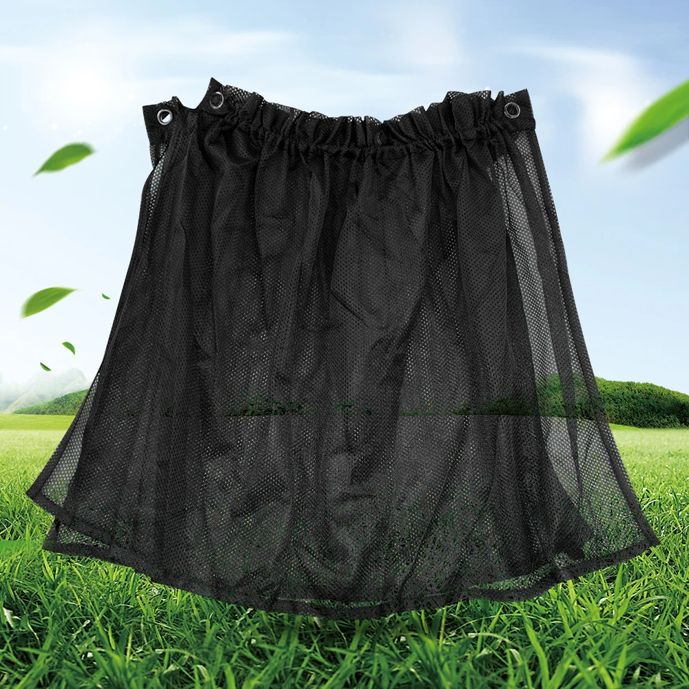 

2Pcs Car Sun Visor Rear Side Window Sun Shade Mesh Fabric Cover UV Protector Black Auto Mosquito Repellent Cover