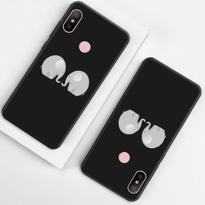 Мягкие силиконовые чехлы для Xiaomi Redmi 4A 4X 6A mi A2 Lite цветная Матовая оболочка для Meizu 15 Lite Plus E3 MX6 черная матовая задняя крышка - Цвет: 07