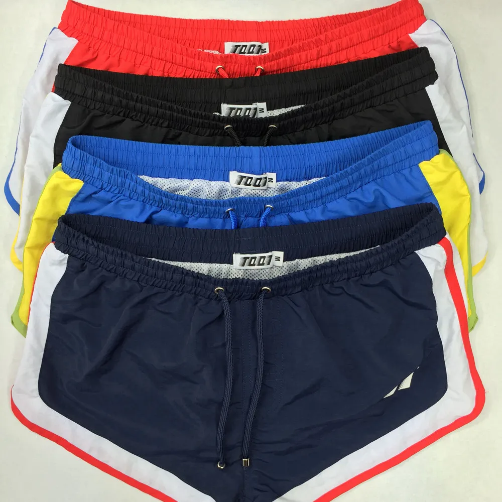 Мужские летние шорты TQQT бермуды с принтом в виде пятен плавательные эластичной