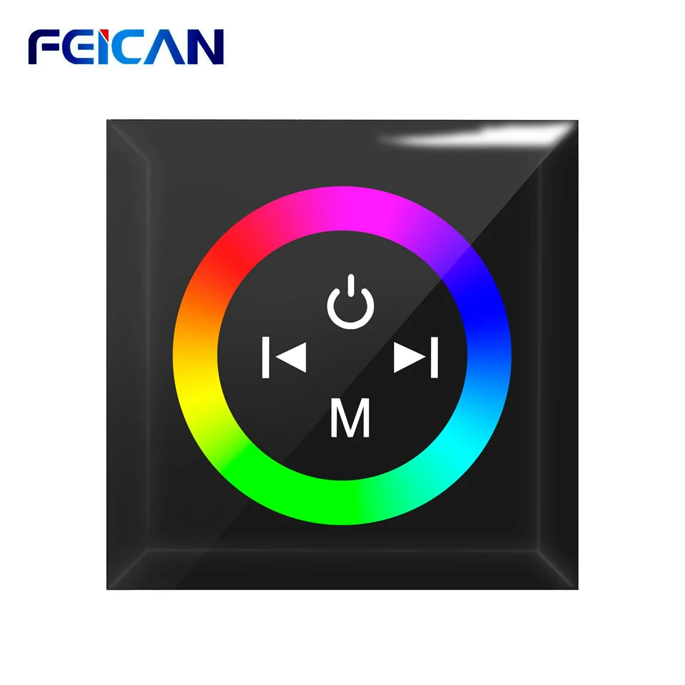 Светодиодный контроллер FEICAN RGB Светодиодная лента настенное крепление сенсорная