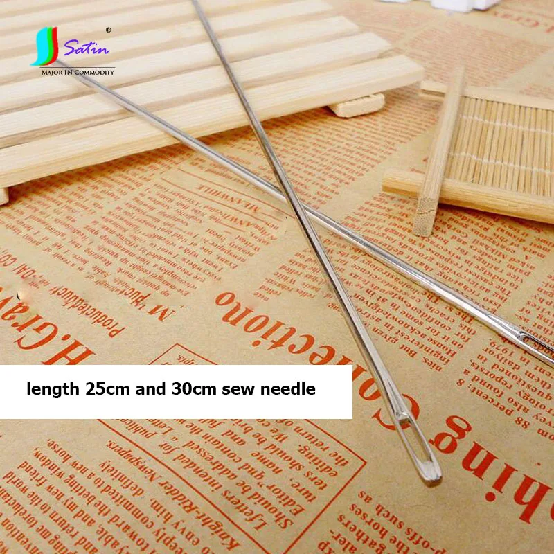 Супер длинный 3 мм супер грубое большое отверстие 25 см/30 см длина бытовой ручной