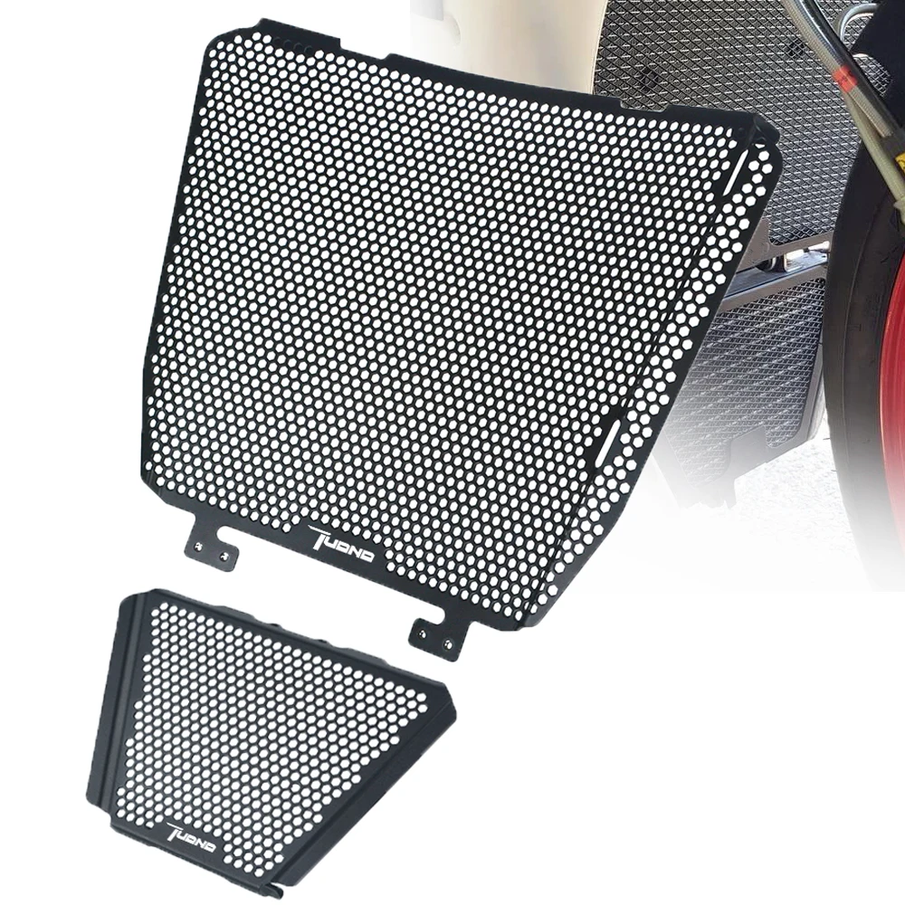 

Motorcycle Radiator Guard Grille Protector Cover Oil Cooler Guard Cover For Aprilia Tuono V4 TuonoV4 1100 RR Factory Oil Cooler
