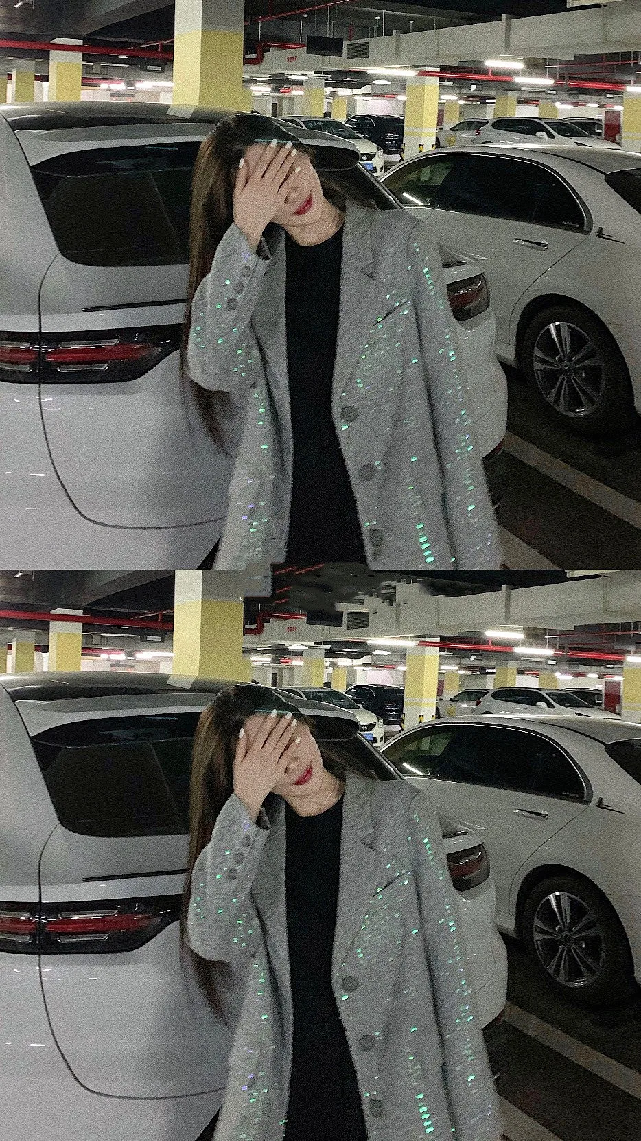 

DEAT 2021 new spring and summer fashion women clothes notched bling bling single breasted gray color blazer female top WP94810L