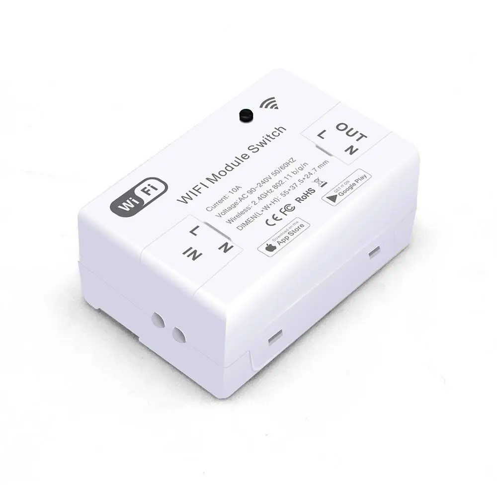 BSEED умный Wifi переключатель мониторинг Wifi умный переключатель DIY Wifi переключатель домашняя Автоматизация работает с Tuya Google Home