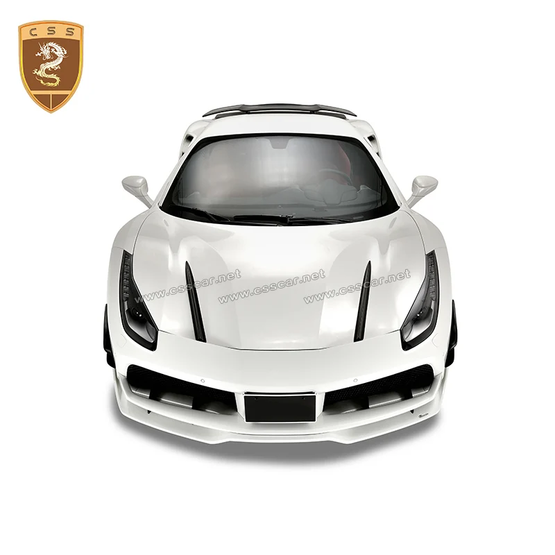 

High Quality Carbon Fiber Rear Bumper Lip Diffuser Professional Exterior Fit For Ferrari 488 Car Modification Auto Accessories