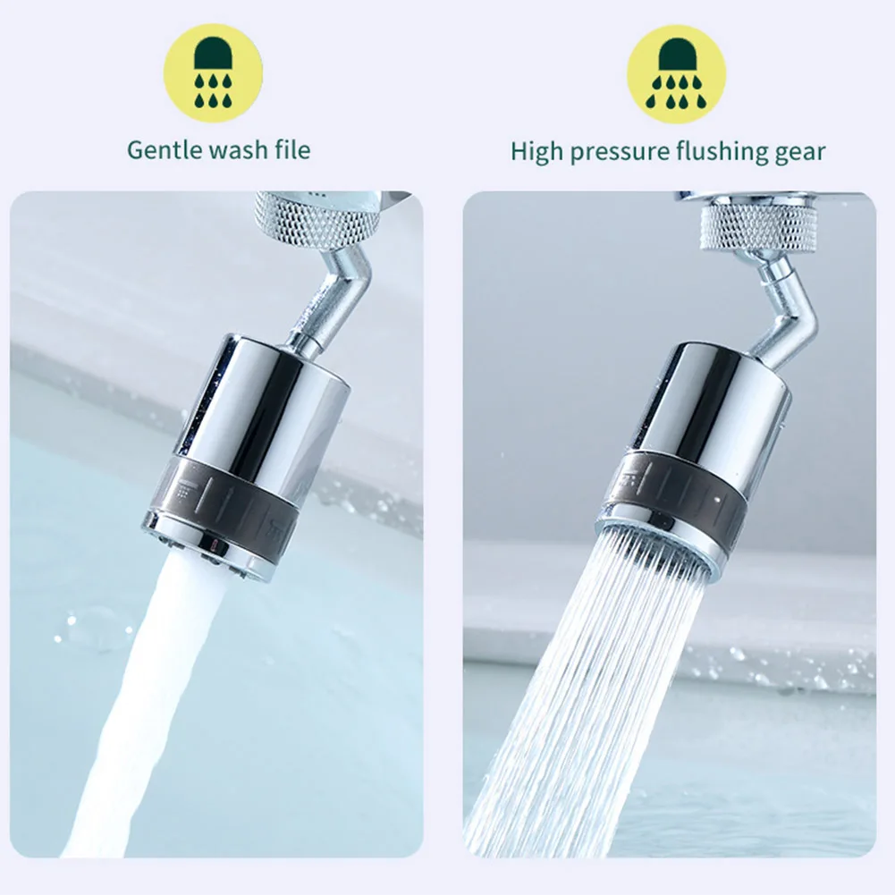 

360 /720Universal Filter Faucet Spray Head Anti Splash Filter Faucet Children Movable Kitchen Tap Water Saving Nozzle Sprayer