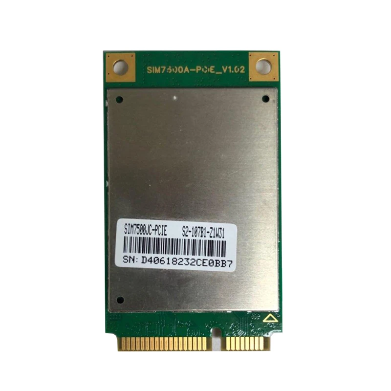 SIMCOM MINI PCIe SIM7500JC 4G LTE Cat 1 модуль полная мультиполосная фотография/HSPA +/UMTS/EDGE/GPRS/GSM для