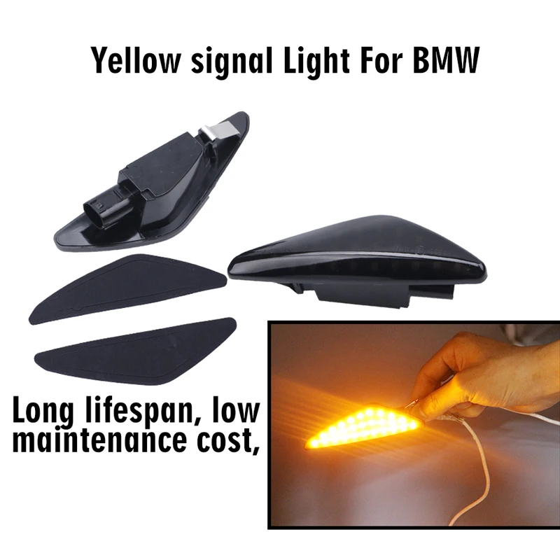 27 шт. SMD СВЕТОДИОДНЫЙ диоды дымовые линзы Янтарный светодиодный фонарь боковые