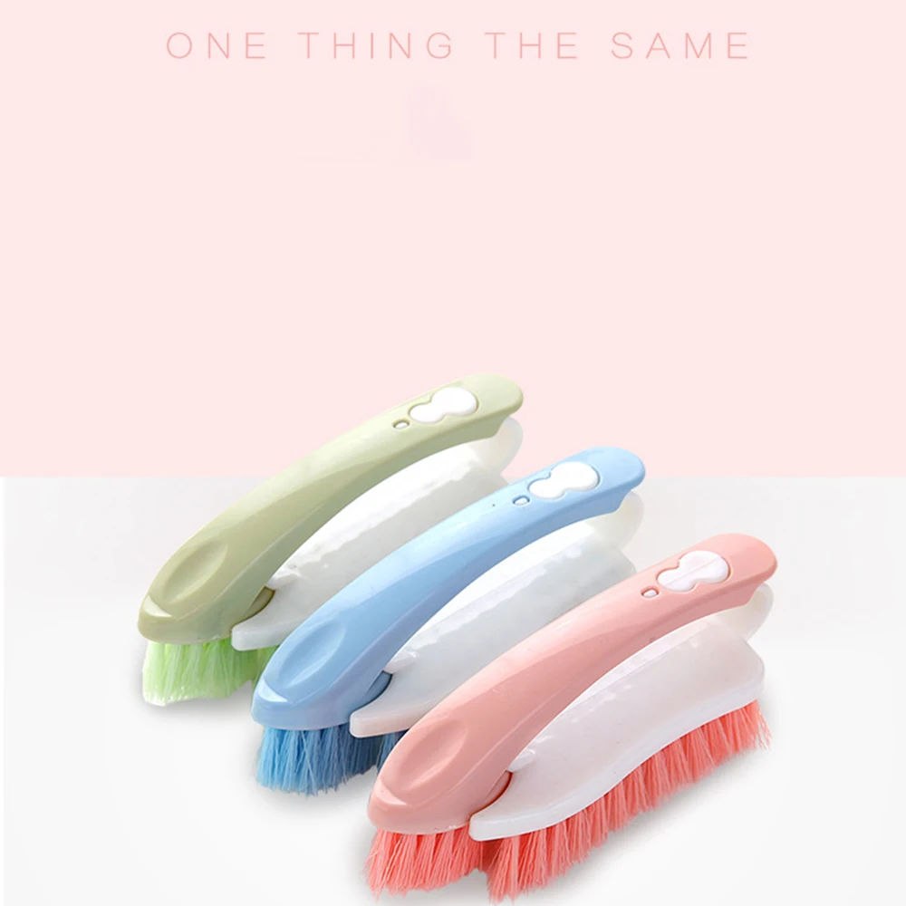 Многофункциональная ручка для чистки съемная щетка белья щетки обуви