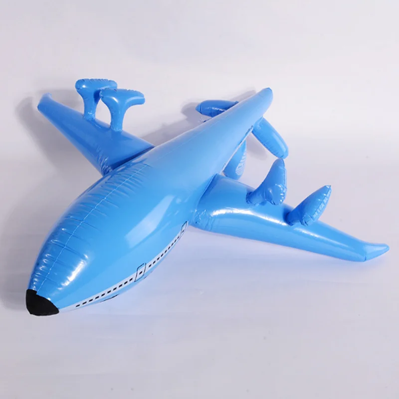 1 шт. креативные развивающие надувные игрушки для детей модель самолета красного