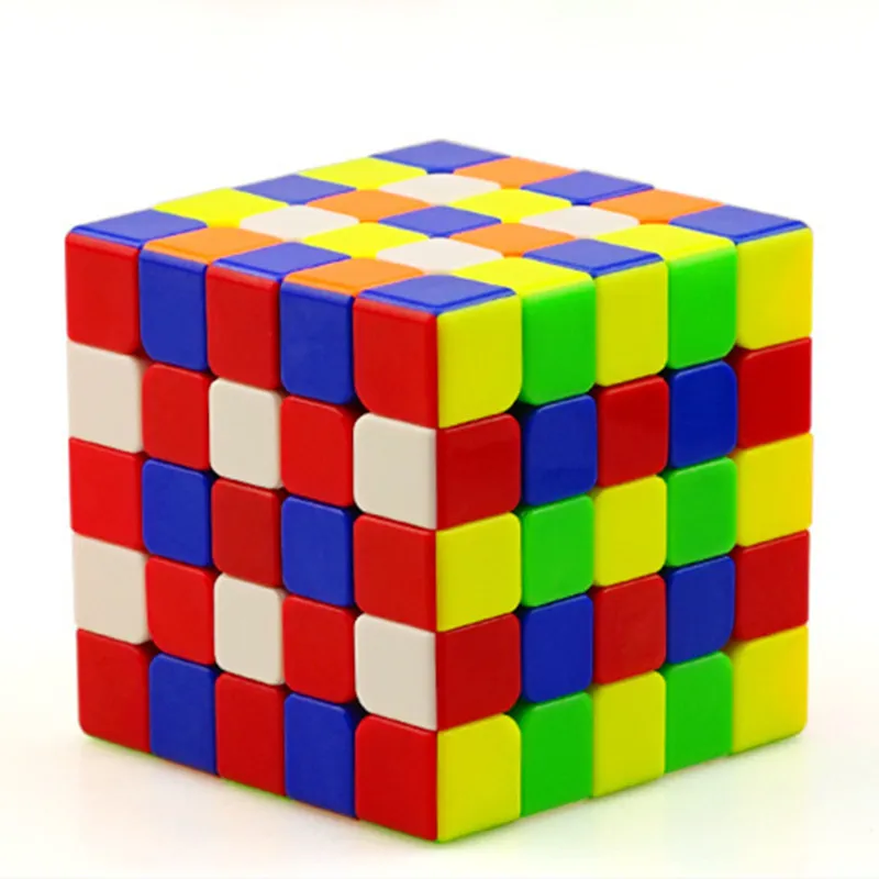 Yuxin 5x5 куб без наклеек 5 слоев профессиональный конкурсный кубик-игрушка кубо магико 5x5x5 детские образовательные игрушки взрослые подарки кубики.