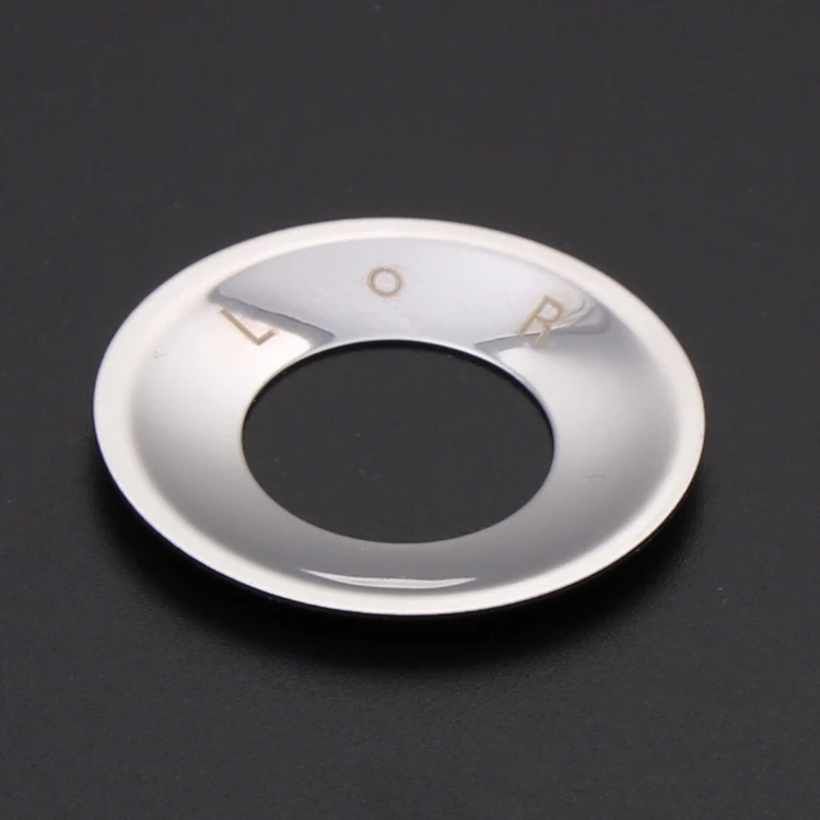 Декоративные круглые наклейки на зеркало заднего вида из нержавеющей стали для