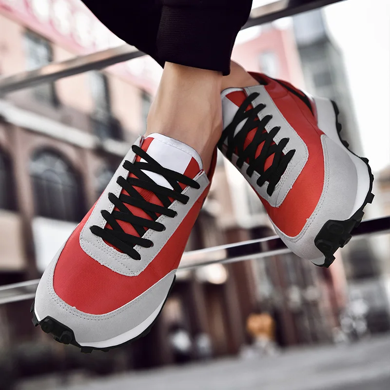Осенняя мужская повседневная обувь; дышащая обувь; Zapatos; легкие; Calzado de hombre; удобные мужские кроссовки; смешанных цветов на ровной подошве; мужская обувь