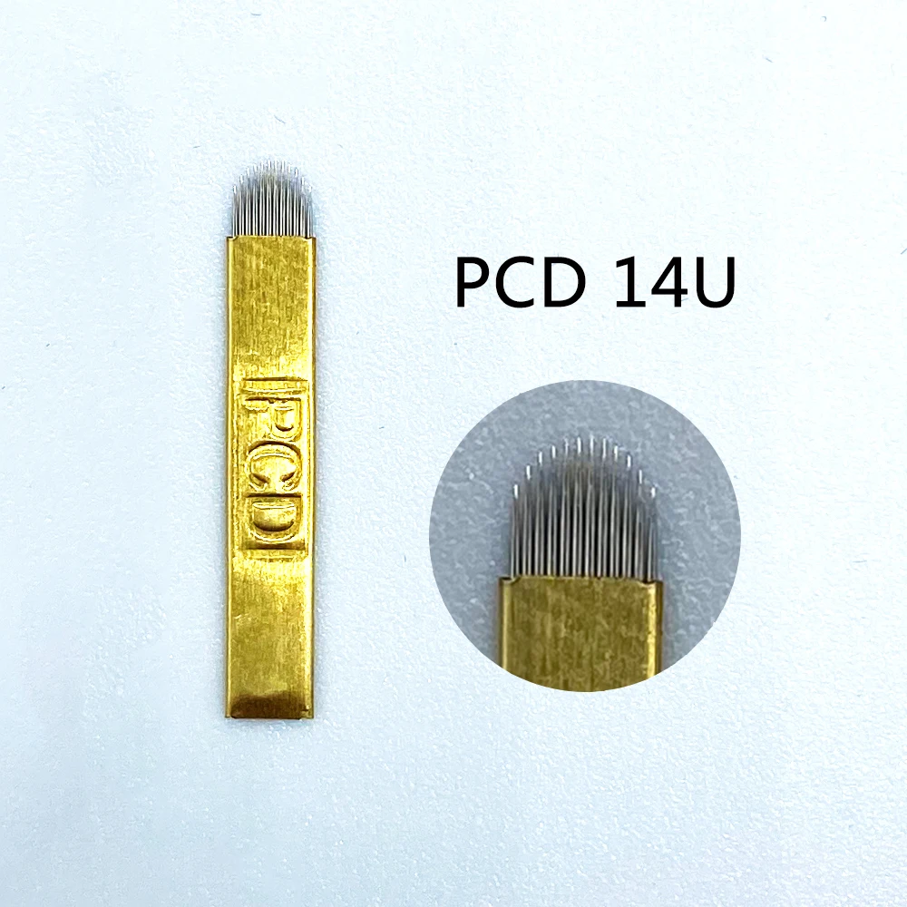 Премиум качество стандарт для ручной PCD12 булавки Перманентный макияж бровей Тату