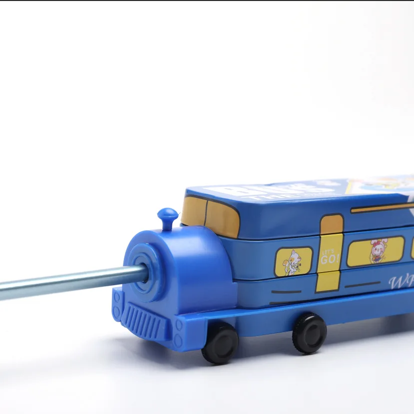 Двухслойный пенал Locomotive для начальной школы детского сада симпатичный