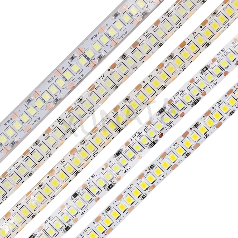 Светодиодная лента 12 в пост. Тока 5 м 2835 SMD 240 светодиодов/м 300/600/1200 светодиодов