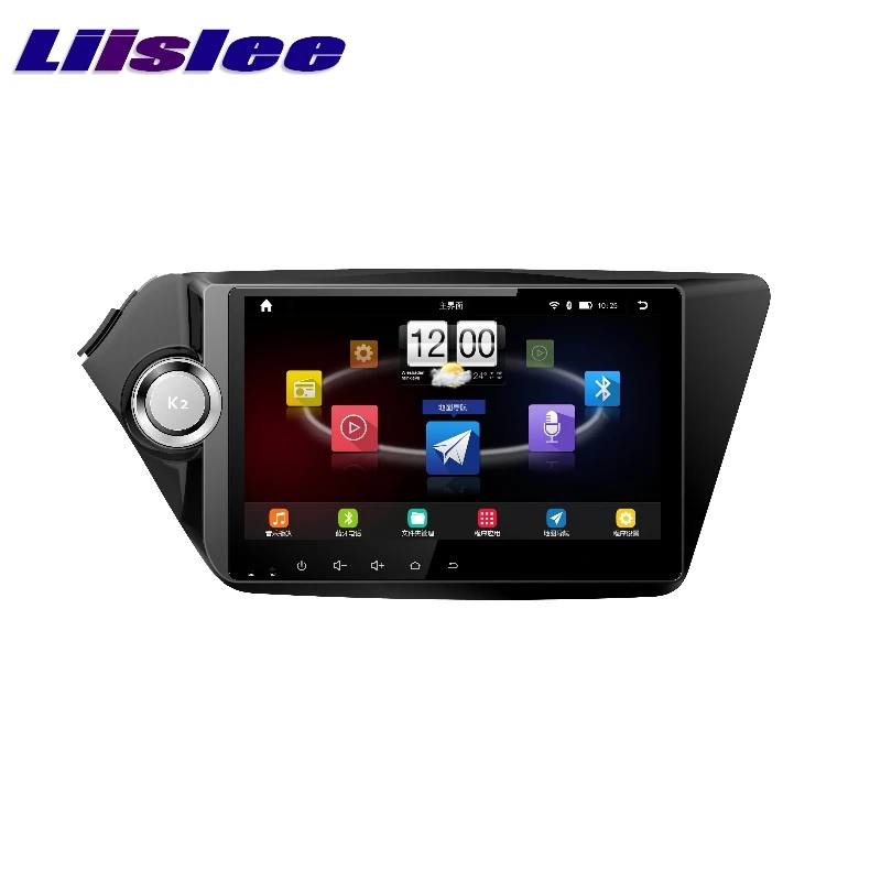 Для Kia Rio R K2 Pride 2011 ~ 2017 LiisLee Автомобильный мультимедийный ТВ DVD GPS аудио Hi Fi Радио