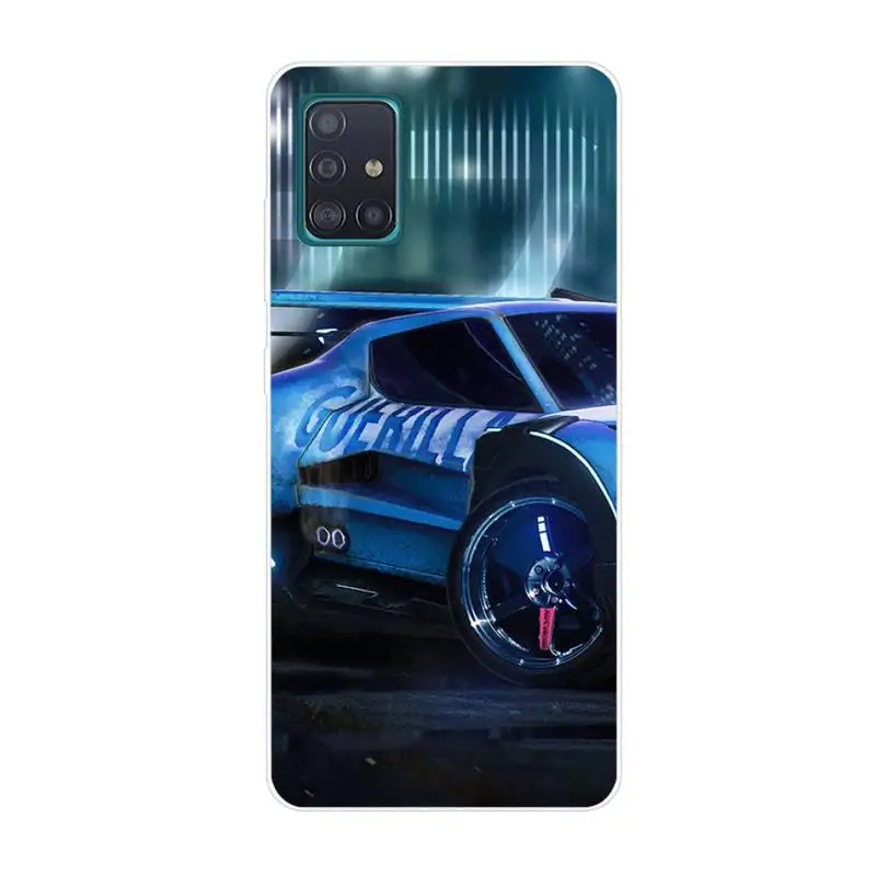 

Game Rocket League Phone Case For Clear-Samsung S5 S6 S7 S8 S9 S10 S20 S21 Edge Plus E Fe Lite Fundas Cover