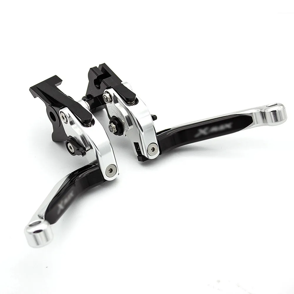 Складной выдвижной рычаг сцепления с логотипом Bandit CNC для мотоцикла + ручки Suzuki