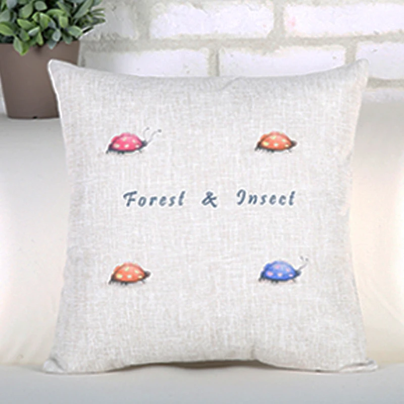 

Nordic Simple Style Square Pillow Chair Cushion for Home Decoration Travel Car Neck Pillows Hugs Sleeping Pillowcase 40*40cm