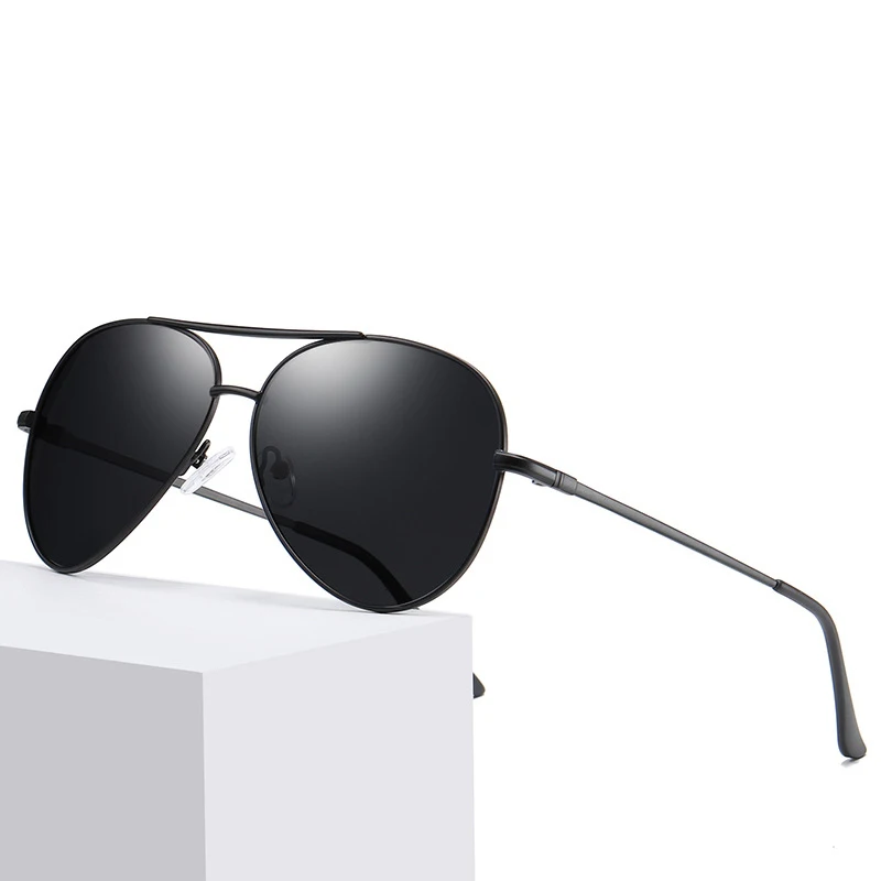 

Солнцезащитные очки Glawes для мужчин и женщин, поляризационные, в металлической оправе, для рыбалки, вождения, винтажные